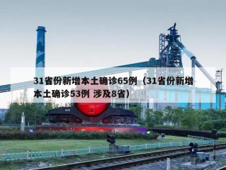 31省份新增本土确诊65例（31省份新增本土确诊53例 涉及8省）